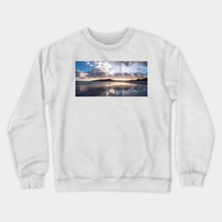 Sunrise Reflections on Byron Bay Beach Crewneck Sweatshirt